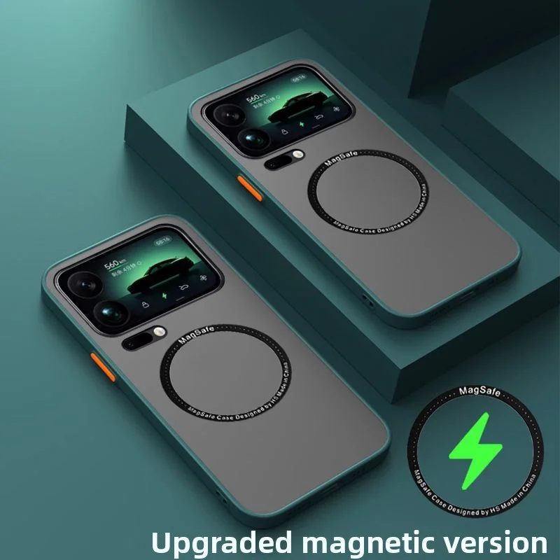 Sleek Matte Magnetic Protective Hard Shell Back Cover