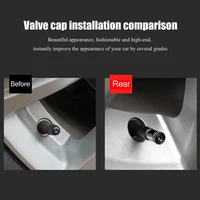 1Set Sport Tire Valve Stem Cap Zinc Alloy Anti-theft Tire Wheel Stem Air Valve Caps for Cars, SUVs, Bicycle, Trucks, Motorcycles 6