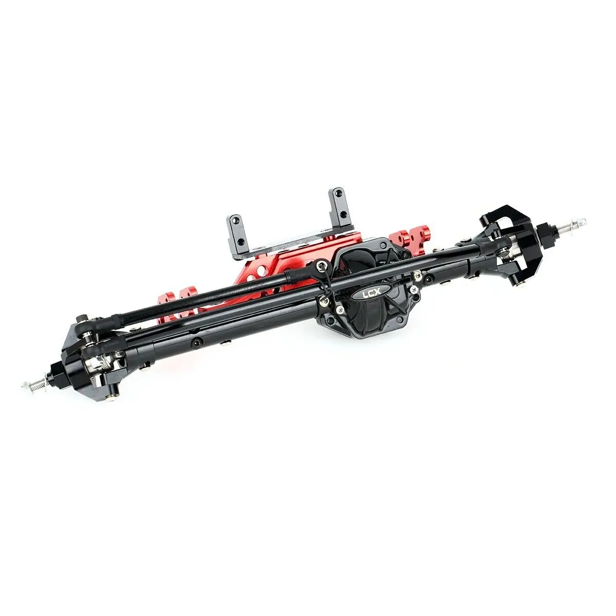 LCX Racing 1/10 RC Car CNC Aluminum AR60 OCP Front Axle Complete Set for Axial Wraith RR10 Bomber Upgrades Parts Accessories 4