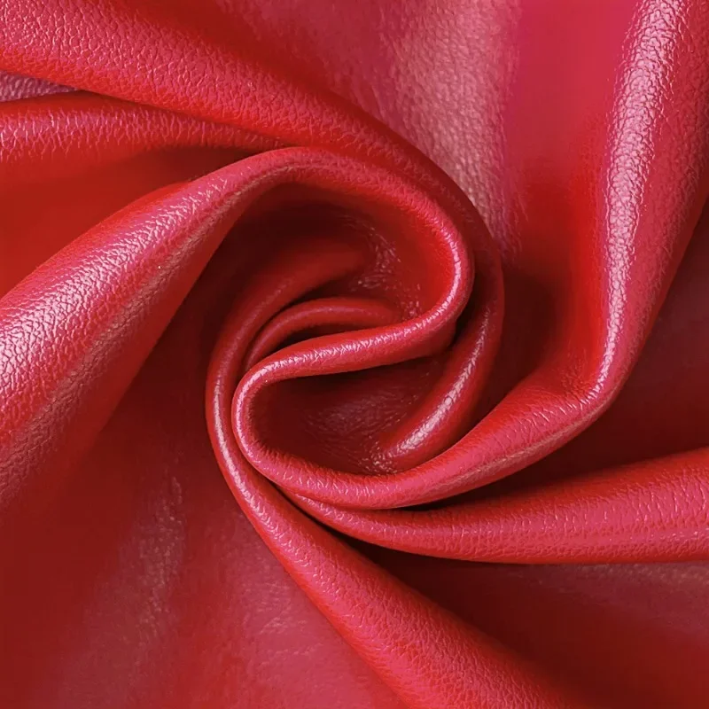 

1 yard Solid Color Faux Leather PU Fabric for Handmade Bows Earrings Handbag Crafts Sewing interior decoration sofa cushion