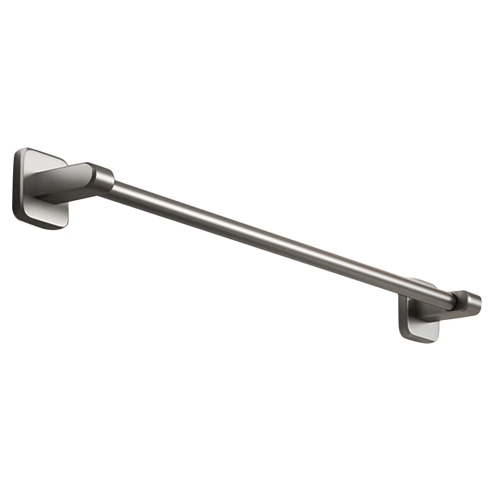 

Wall Nail-free Single Pole Towel Hanging Rack No Drill Bar Bathroom Heavy Racks for Mounted Holder Organizer Abs Duty