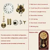 Superior F Type 31 Day Grandfather Clock Mechanical Movement DIY Clockwork Clock Accessories Full Set Winding Upright Metal Cloc 5