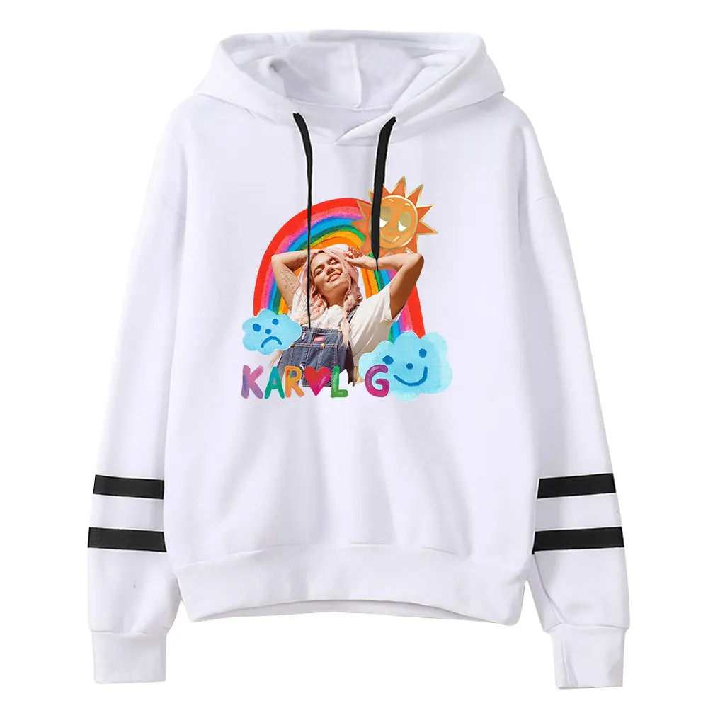 Karol G Manana Sera Bonito MSB Tour  Rainbow Pullover Hoodie Merch Fashion Hoodie Fashion Sweatshirt Pullover Tracksuit