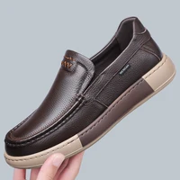 Male Footwear Loafers Thick Bottom Men Casual Shoes Luxury Brand Male Comfortable Business Shoes Classic Men Office Oxford Shoes