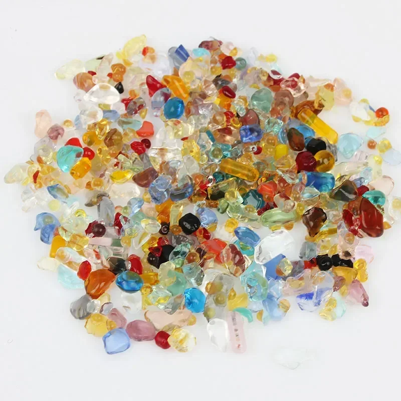 250g colored crystal stone aquarium bottom sand fish tank landscaping decoration natural stone