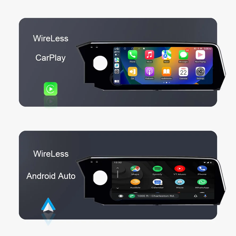 Qualcomm QLED Carplay 12,3 "Android 13 Radio de coche reproductor GPS Radio estéreo Multimedia para Lexus ES ES200 ES250 ES300 2018-2020 3