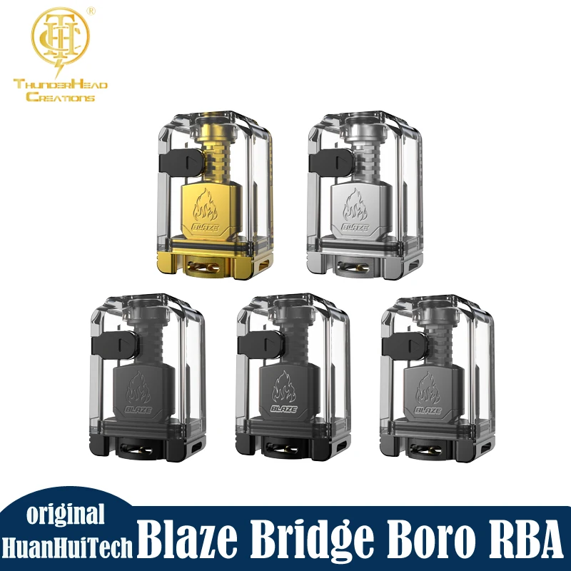 original-thunderhead-creations-blaze-bridge-with-boro-vape-tank-4ml-capacity-3d-honeycomb-airflow-system-510-thread-atomizer