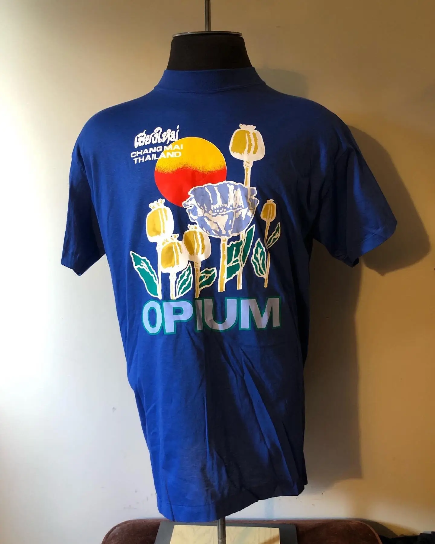 Vintage Changmai Thailand Opum Den Shirt Bootleg Style