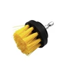 Electric Drill Brush Kit Round Plastic Scrubber Brushes Auto Tires Cleaning Tools for Bathroom Surfaces Floor Grout Tile 2