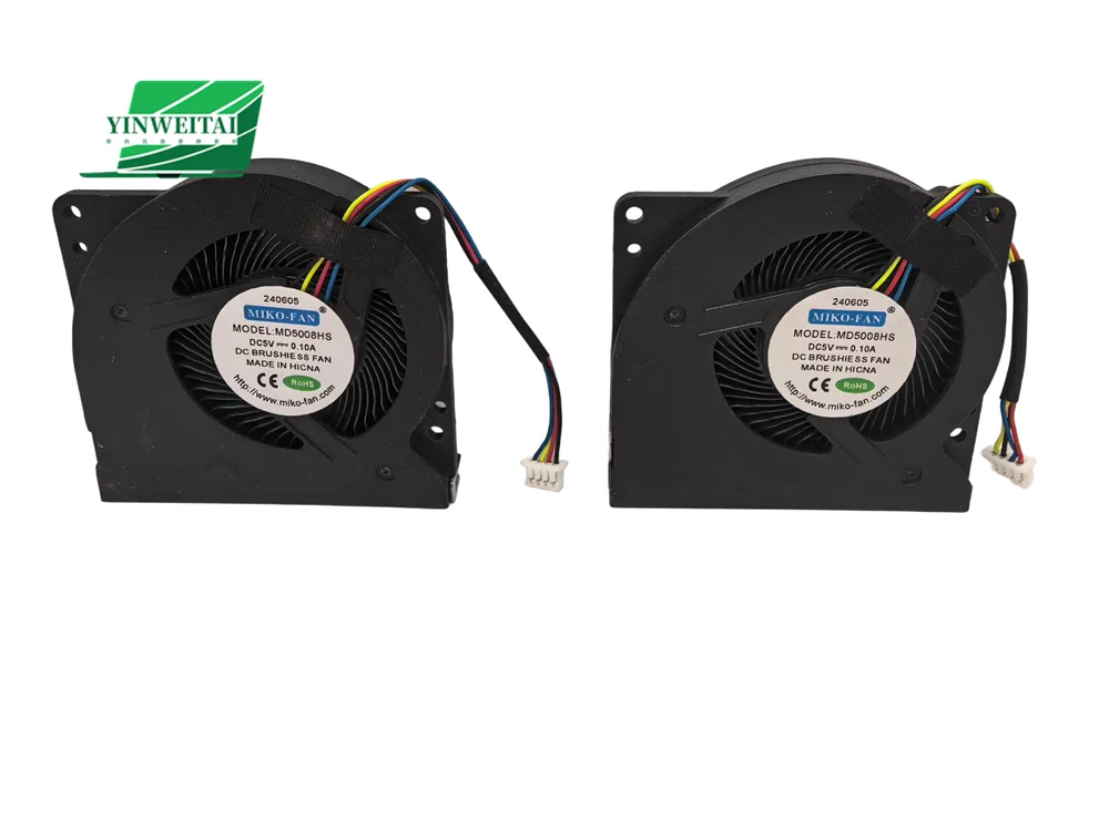 New CPU Cooler Fan For 5008 MD5008HS YT5008MS AGE05010F05H DC 5V 0.25A Radiator — view 4