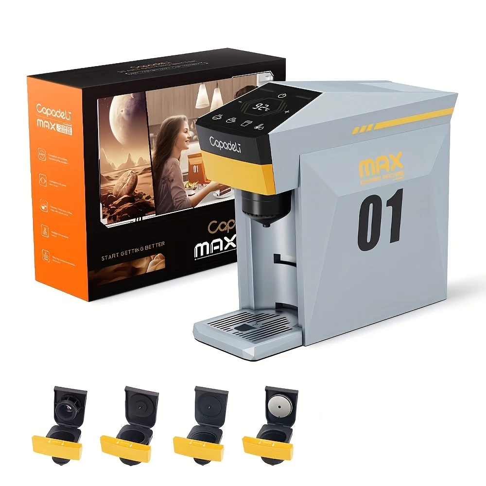 ماكينة قهوة متعددة الكبسولات 4 في 1