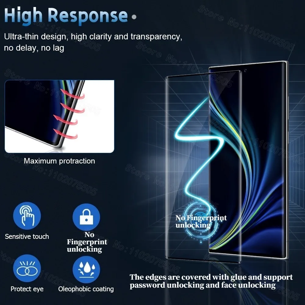 Premium Full Coverage HD Screen & Camera Lens Protector Film