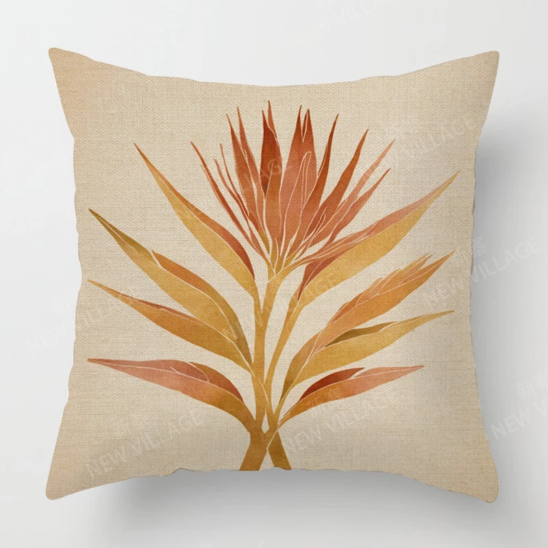 Abstract Linen Pillow Covers 2