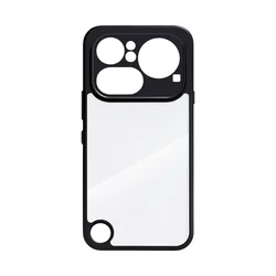 Clear Transparent Airbag Anti - Fall Case - Acrylic Shockproof Armor Back Cover with Scratch Resistance for Nothing Phone (4a) Pro (Clear No Magnetic)