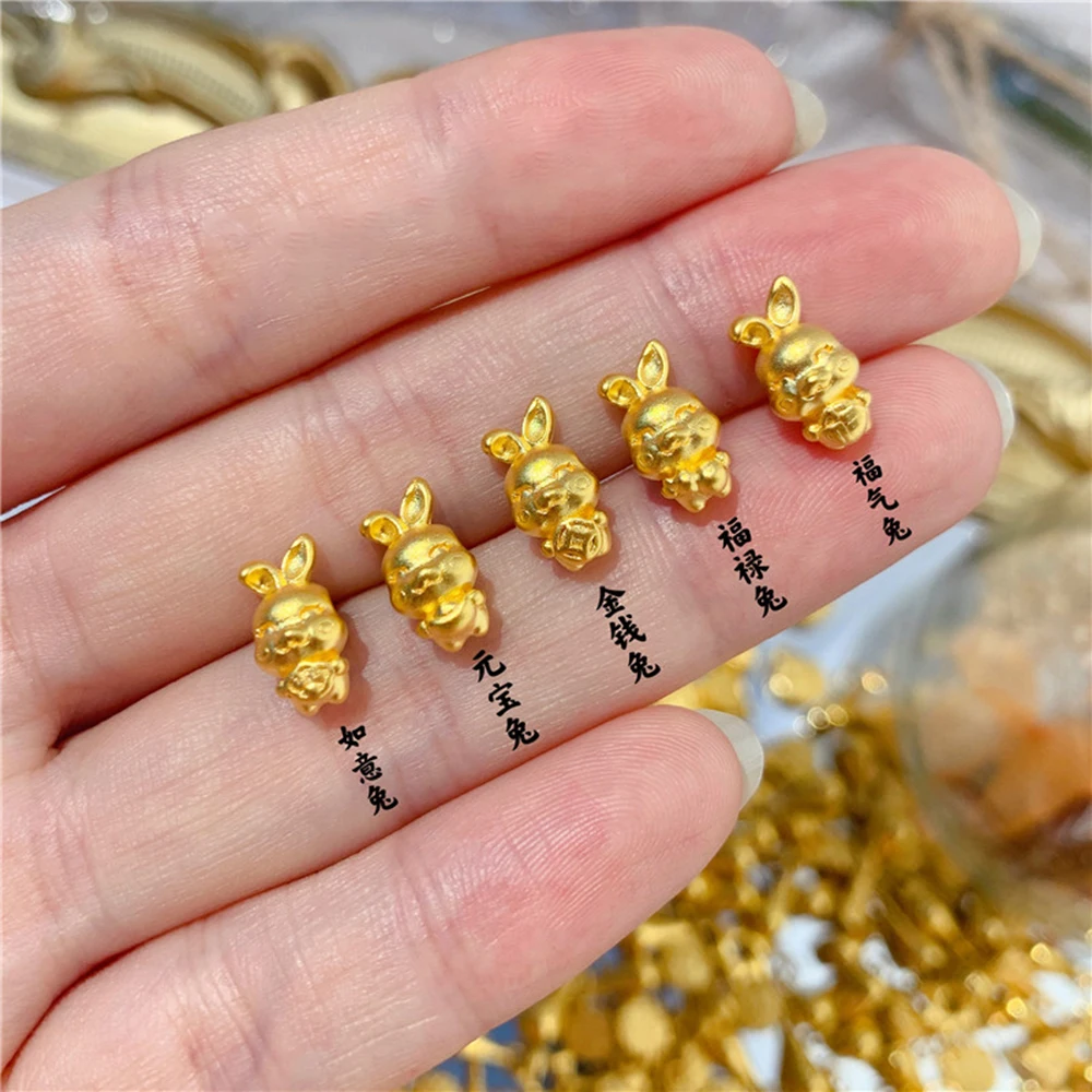 gold chanel diy charms