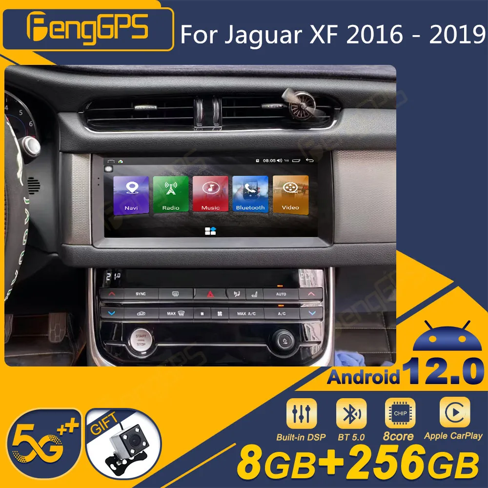 

Автомобильный радиоприемник для Jaguar XF 2016 2017 2018 2019 Android, 2Din стереоприемник, Авторадио, мультимедийный DVD-плеер, GPS-навигатор