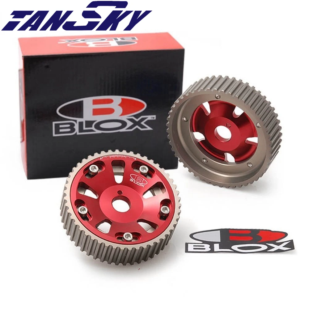 Blox 2Pcs Adjustable Cam Gears Pulley Timing Gear For Toyota Supra 1JZ TE TK-CG1JZ