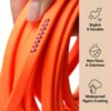 Dog Leash 5ft, 10ft, 20ft, 30ft PVC Recall Waterproof Dog Leash Beach Swimming Training Dogs Lead for Pet, Medium and Large Dogs 6