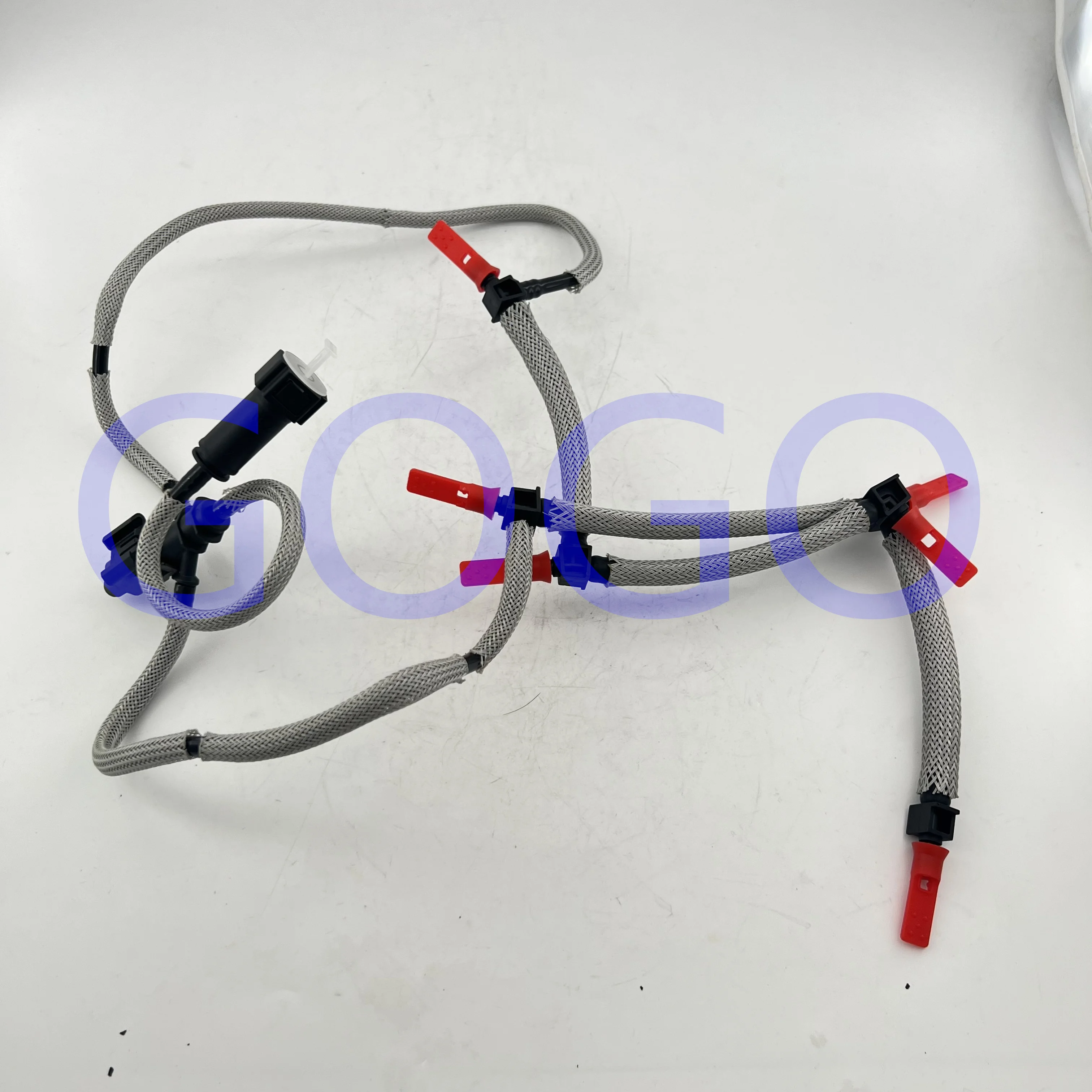 LEAK OFF PIPE TUBE & SENSOR for LAND ROVER RANGE SPORT LR3 LR4 2.7L V6 Engines 1386505 With diesel injector tubing