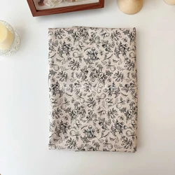 Luxurious French Vintage Style Pure Cotton Fabric for Women's and Children's DIY Clothing Projects (3)