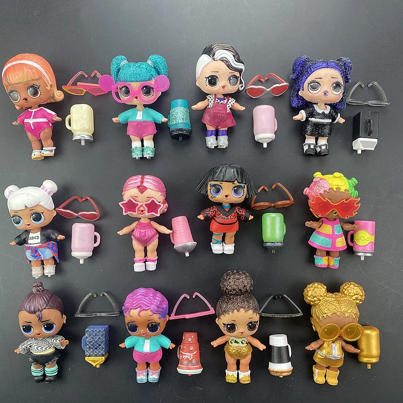 Bambole Lol Originali 8Cm Grandi Sorelle Lol Bambola Con Vestiti Accessori Per Vestiti Regalo Per Ragazze