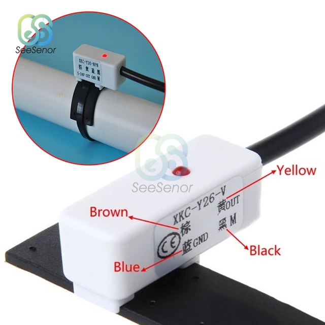 Sensore Di Livello Liquidi Senza Contatto Xkc-Y25-Npn - Rilevamento Capacitivo Per Acquari E Serbatoi - Foto 2