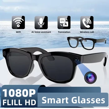 New Technology Bluetooth Call Smart Glasses 2025 Video Recording Camera Sunglasses VR Headset AI Translation Lens for Man Woman