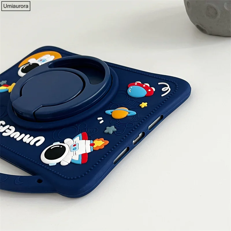 unicórnio dos desenhos animados crianças caso bolha para samsung galaxy tab lite silicone tablet capa