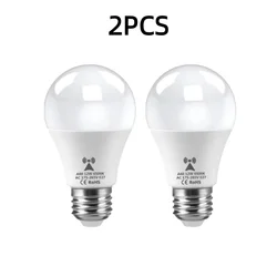 Smart Radar Motion Sensor LED Bulbs - Energy - Saving Night Light, 2 - Pack (2PCS Bulbs)