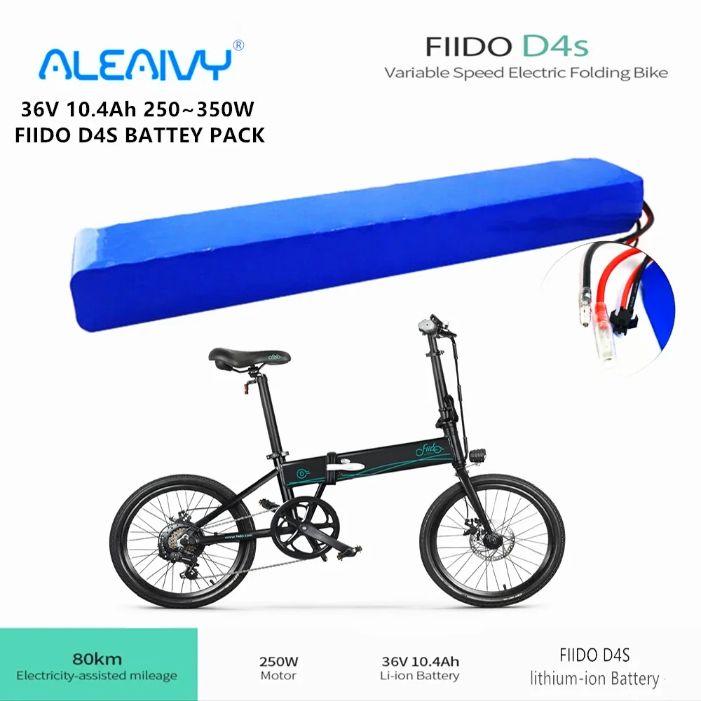 

Aleaivy New 36V Battery 10s4p 10.4Ah 36V 18650 Battery Pack 250W 350W 42V 10400mah Electric Bicycle / Scooter / Fiidao D4s, Etc