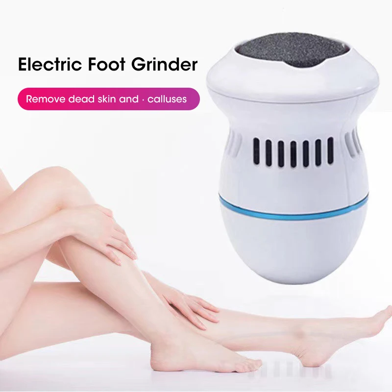 Electric foot grinder USB Rechargeable Two-speed Adjustable 4 Grinding Heads Foot Grinder For Dead Skin Removal