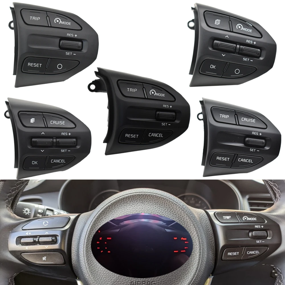 For Kia RIO K2 Picanto 2017 2018 RIO X LINE Steering Wheel Buttons Phone Volume