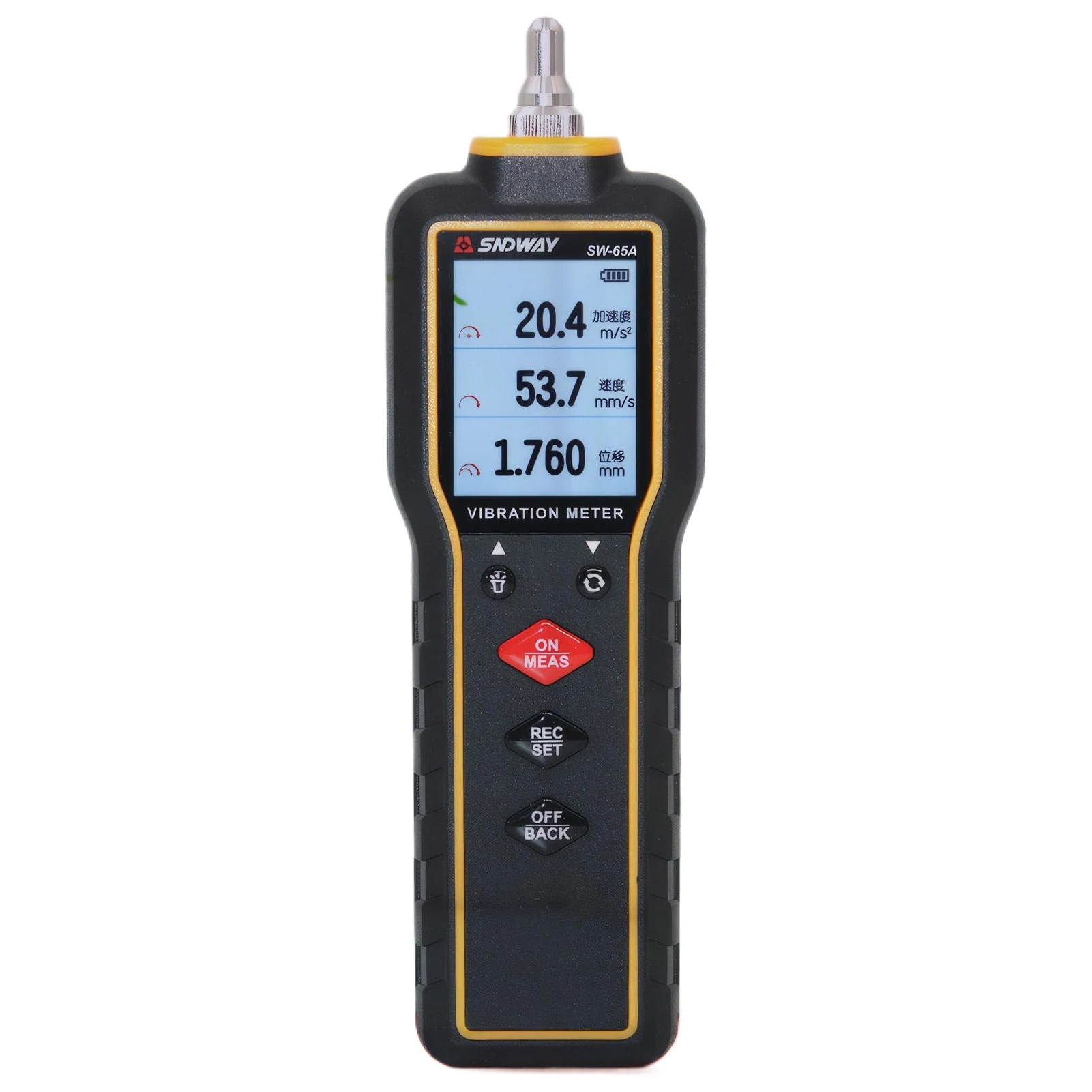 Accurate Results Vibration Meter For High Performance Monitoring Ease Of Vibration Measuring Device