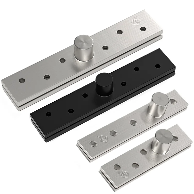 Stainless Steel Hinges Door Hinges Central and Offset-Axes Rotating Hinge 360 Degree Door Pivot Hinge Concealing Up Down Shaft Wooden Doors