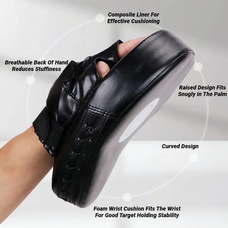 Boxing Gloves Boxing Pad Hand Target Gloves Training Focus Taekwondo Muay Thai Mixed Martial Arts Glove MMA Pu Karate Fight Adults Kids