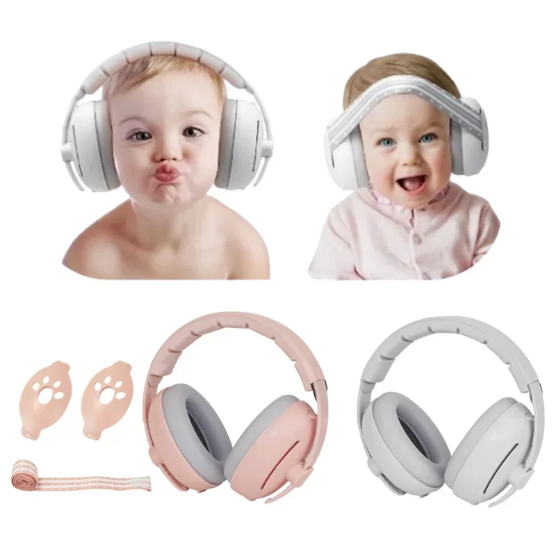 Baby Ear Protection for Babies and Toddlers Noise Reduction Earmuffs Baby Headphones Against Hearing Damage Improves Sleep noise cancelling ear muffs ear covers