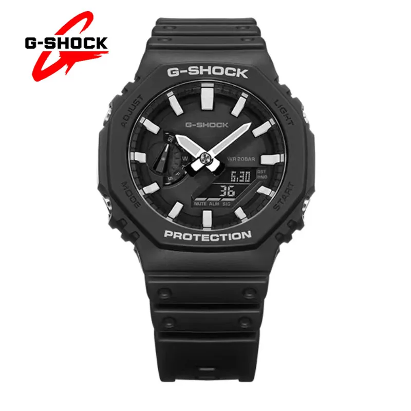 G-SHOCK GA 2100 Watches Men Quartz Clock Series Multifunctional Outdoor Sports Shockproof LED Dial Dual Display Automatic Watch