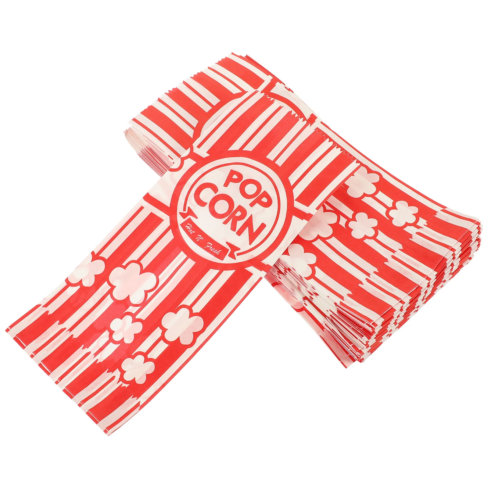 

100Pcs Paper Popcorn Bags for Party Bulk Popcorn Containers for Movie Night Decorations Party