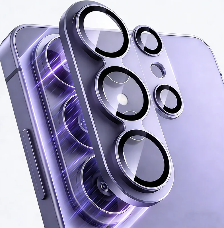 Frosted Armor Anti-Scratch Protective Cover with Removable Lens Cap