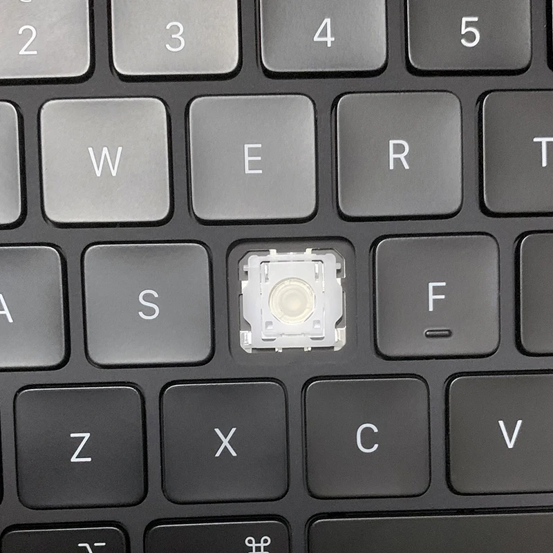 Substituição Keycap Chave Boné & Tesoura Clipe & Dobradiça para Apple Ipad Pro 12.9 Polegadas A2378 A2379 Teclas Mágicas Teclado Preto Inglês