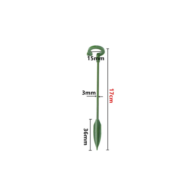 10pcs Plastic Plant Supports Flower Stand Reusable Protection Fixing Tool Gardening Supplies for Vegetable Holder Bracket 6