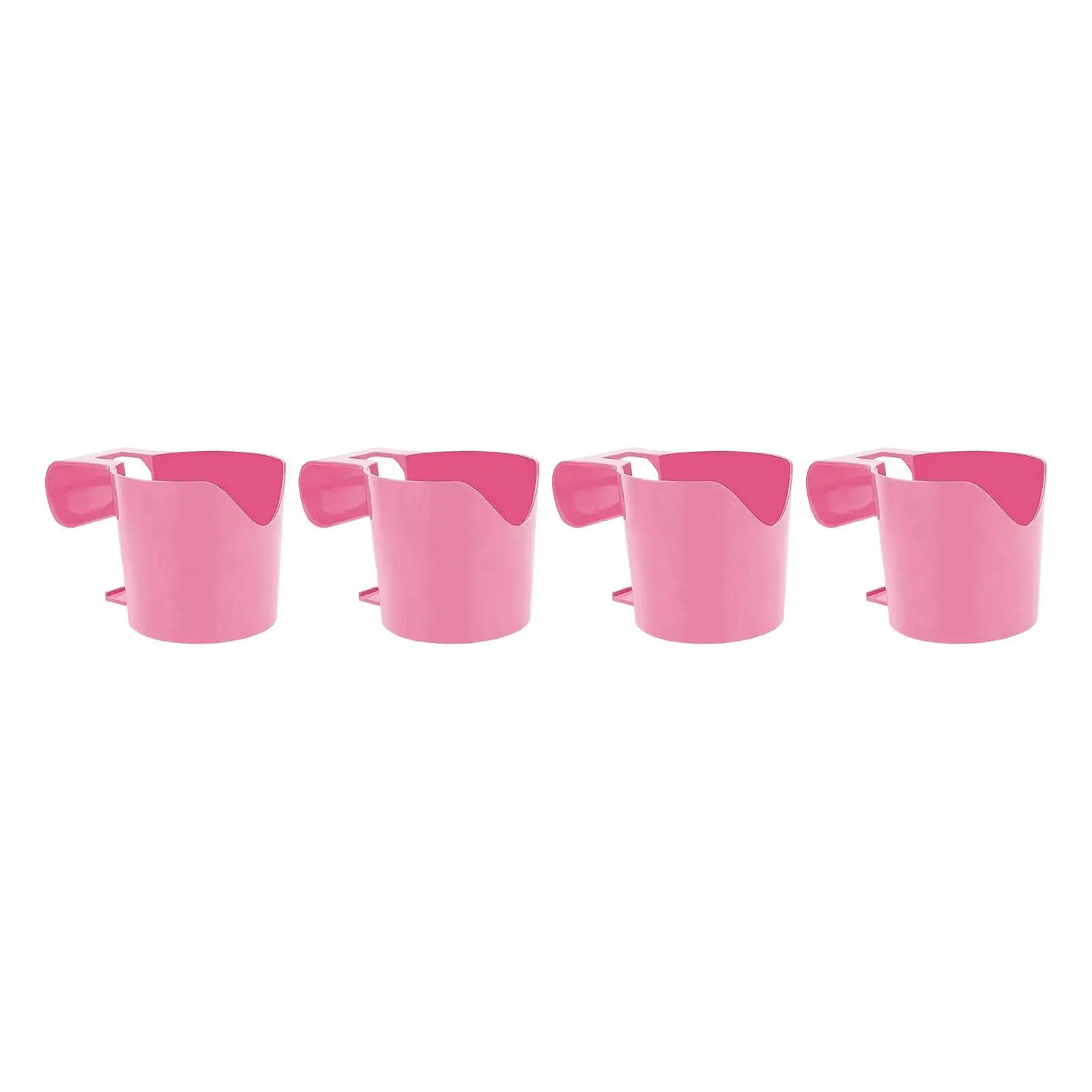 

4 Pieces Water Cup Hanging Holders for Most Frame Pools Poolside Cup Holders