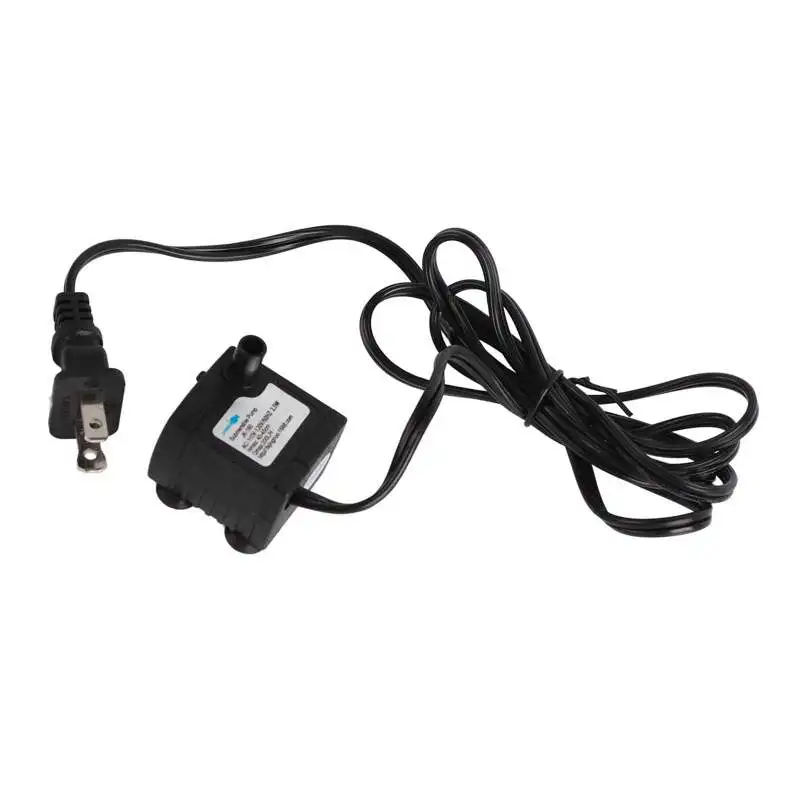 Water Pumps Pet Water Fountain Pump IPX8 Waterproof Adjustable Quiet Mini Submersible US Plug 110‑120V water pump aquarium water pump