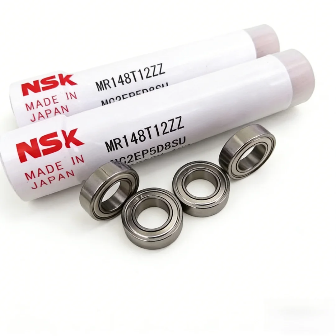20pcs/100pcs NSK 오리지널 MR148ZZ 소형 볼 베어링 8x14x4mm L-1480ZZ 정밀 기계용 로우 프로파일