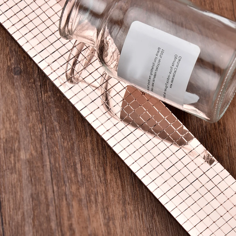 

Водонепроницаемое декоративное ремесло, съемная однотонная настенная мозаичная плитка для ванной, самоклеящаяся портативная ручная работа «сделай сам», квадратное мини-стекло