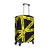 Crime Scene Pattern Suitcase Cover Do Not Cross Travel Holiday Practical Luggage Accesories Protector 3