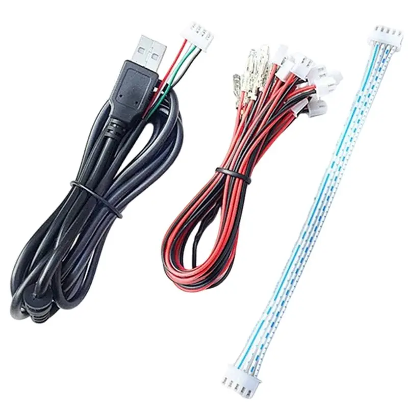 IDUD DIY 아케이드 제어 모듈 제로 딜레이 엔코더 USB-조이스틱 아케이드 로커 회로 기판 PC