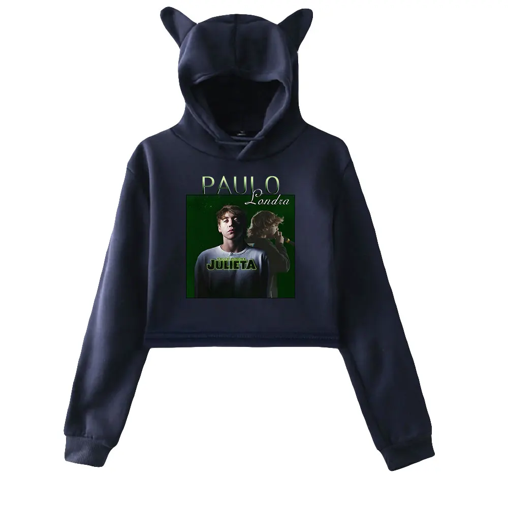 Paulo Londra merch 2D print Cat Hoodies for Women summer trendy Hoodies Sweatshirt Sexy cat hooded