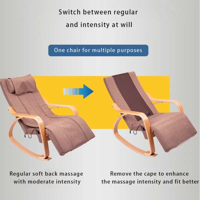 Electric Leisure Reclining Home and Office Small Chair Massager Comfortable Rocking Home 4