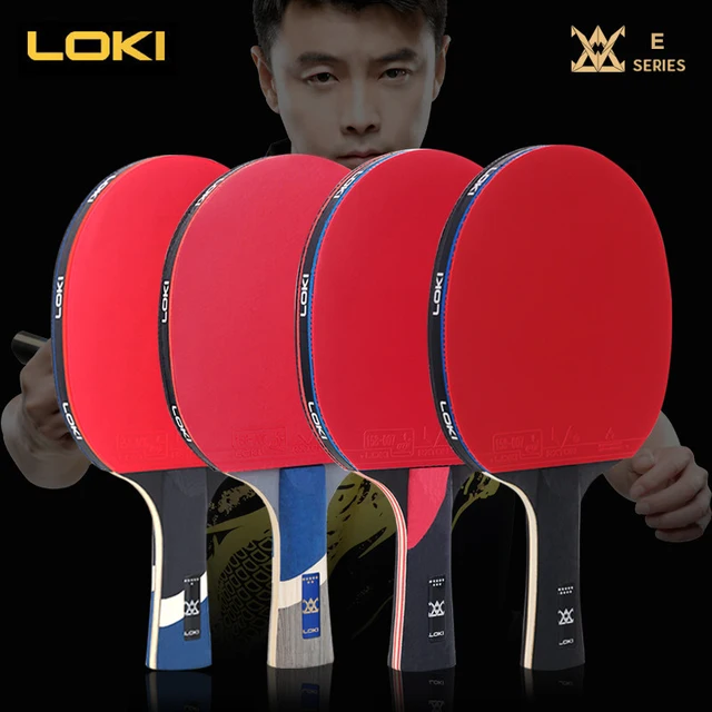 Loki E-Series Table Tennis Racket Professional Carbon Blade Ping Pong ...